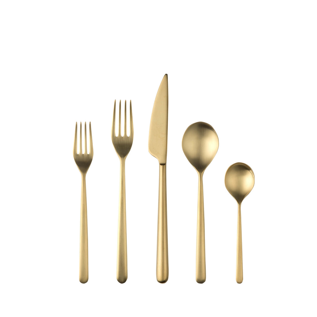 LINEA "ICE ORO" 20 PCS Cutlery Set