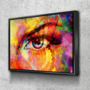 Abstract Eye Canvas Set