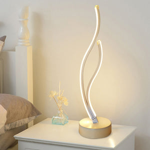 Modern Spiral LED Table Lamp