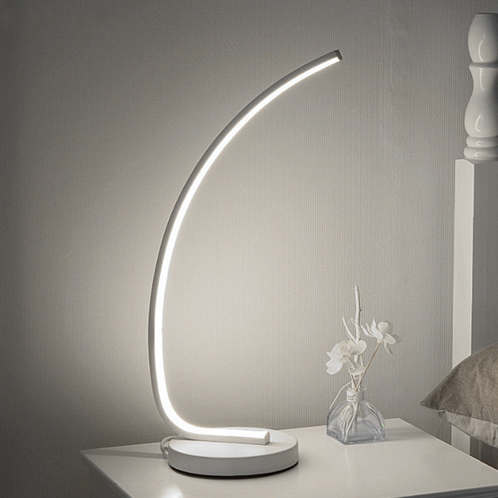 Modern Minimalist Style, Chic Desk / Bedroom Table Lamp