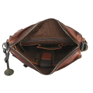 Leather Messenger bag - Carter
