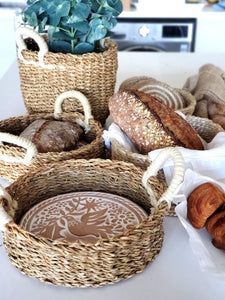 Bread Warmer & Basket - Owl Round