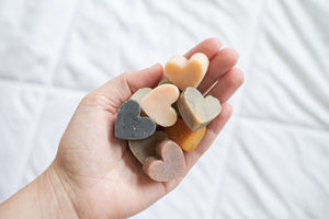 Bulk Mini Heart Soaps - All Natural and Handmade